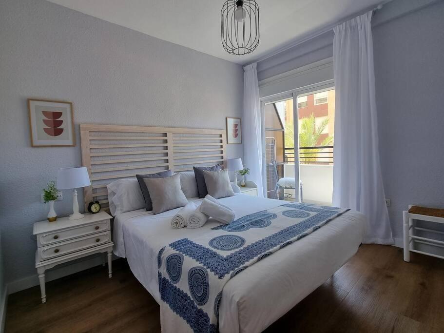 Aguadulce, Apto Santa Monica 2 Hab Con Terraza, Aire, Wifi, A 5 Min De La Playa 아구아둘세 외부 사진