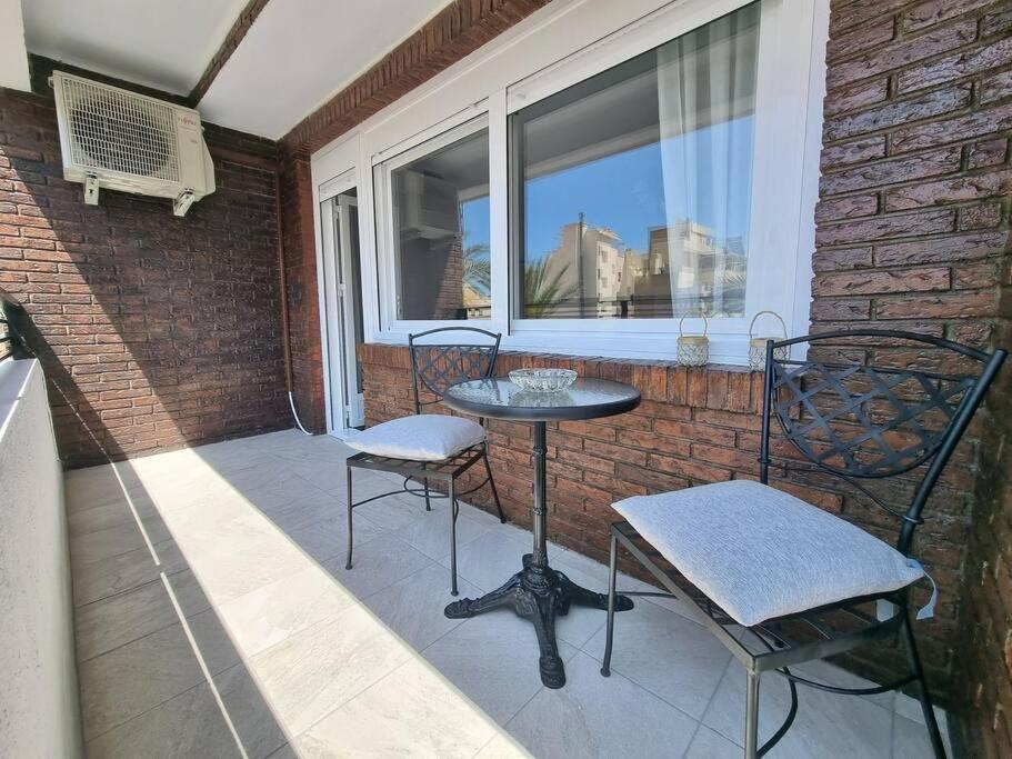 Aguadulce, Apto Santa Monica 2 Hab Con Terraza, Aire, Wifi, A 5 Min De La Playa 아구아둘세 외부 사진